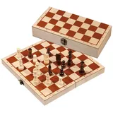 Philos Schachkassette, Feld 30 mm, mit Randbeschriftung