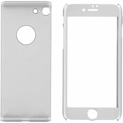 OEM 360 ° Hülle für iPhone 6 / 6s Silber (iPhone 6, iPhone 6s), Smartphone Hülle, Silber