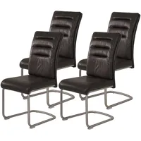 HELA Tische Schwingstuhl Paula, Anthrazit, PAULA S