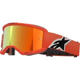 Alpinestars Vision 5 Corp, Crossbrille verspiegelt - Orange/Schwarz Rot-Verspiegelt