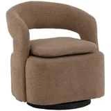 Cocktailsessel Laurel Beige Bouclé