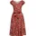 Queen Kerosin Sommerkleid Hawaii rot 40