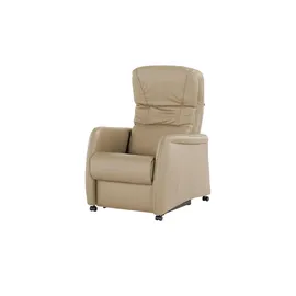 Hukla Relaxsessel Tobias Leder 75 x 105 x 88 cm Braun elektrisch