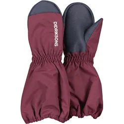 Didriksons Shell Kids Gloves 9 rusty wine (I13) 4/6