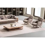 JVmoebel Loungesessel 86 x 82 x 85 cm Braun