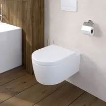 Villeroy & Boch Embrace 2.0 mit WC-Sitz Stone White