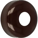 tecuro DESIGN-Hahnrosette 1 Zoll Ø 34 mm x Ø 67 mm x 42 mm - mocca