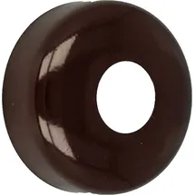 tecuro DESIGN-Hahnrosette 1 Zoll Ø 34 mm x Ø 67 mm x 42 mm - mocca