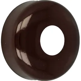 tecuro DESIGN-Hahnrosette 1 Zoll Ø 34 mm x Ø 67 mm x 42 mm - mocca