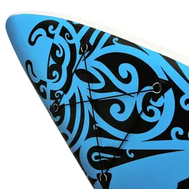 vidaXL Aufblasbares Stand Up Paddle Board Set 305x76x15 cm Blau
