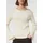 Comma, Rippstrickpullover mit Trompeten-Ärmeln Beige 46