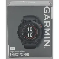 Garmin fenix 7X Pro Solar schwarz/schiefergrau
