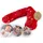 Theraline Stillkissen 190 cm Retroblume Rot