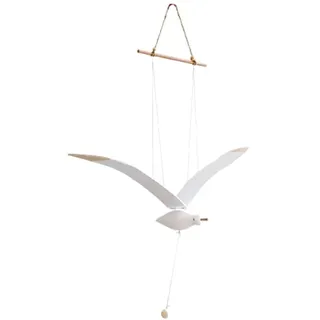 Schwebende Möwen hängende mobile Flügel fliegende Möwe Dekor Deckenanhänger Einzigartige Home Nautische Wanddekoration Langlebig