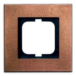 Abdeckrahmen carat, 1-fach (Bronze)