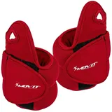 MOVIT Gewichtsmanschette 2er Set Neopren Gewichtsmanschetten rot 2x 1,5kg