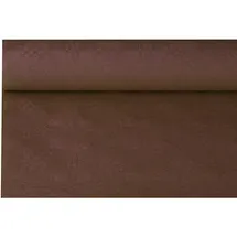 Papstar Papiertischtuch mit Damastprägung 6 m x 1,2 m braun