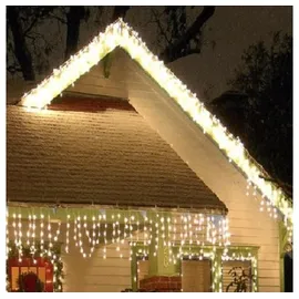 Star-Max Lichterkette 36361, 960 LED Eisregen mit Timerfunktion, 24 m