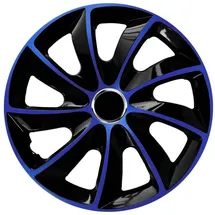 NRM Radkappen STIG EXTRA schwarz/blau 14 Zoll 4er Set
