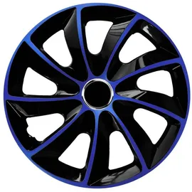 NRM Radkappen STIG EXTRA schwarz/blau 14 Zoll 4er Set
