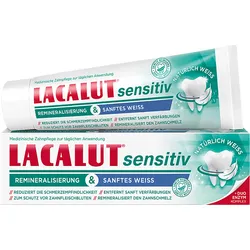 Lacalut sensitiv Zahnpasta Remineralisierung & sanftes Weiß