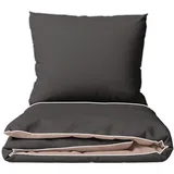 Traumschlaf Demeter grau 200 x 220 cm + 2 x 80 x 80 cm