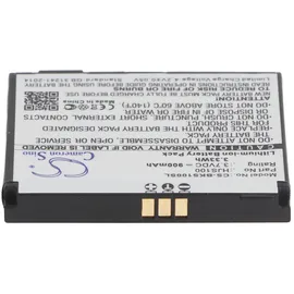 AccuCell Akku passend für Becker HJS100, HJS-100, Map Pilot, Mercedes Benz Map Pilot, VW Map Pilot 3,7 Volt 900mAh Li-Ionen Akku