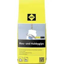 Sakret Bau- und Hobbygips 5 kg Beutel weiß