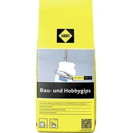 Sakret Bau- und Hobbygips 5 kg Beutel weiß