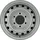 Alcar Stahl silber Stahlfelge 16 Zoll ET53.5 6x130 ML84