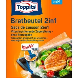 Toppits Bratbeutel M, 8 St.