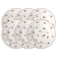 Villeroy & Boch Suppenteller 23 cm weiß 6er Set