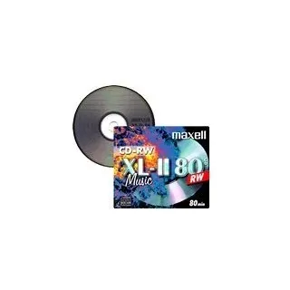 Maxell XL II 80MU - CD-RW - 700 MB (80 Min) - Jewel Case (Schachtel)