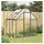 vidaXL Gewächshaus Alu Anthrazit Polycarbonat 4 mm 2,86 m2