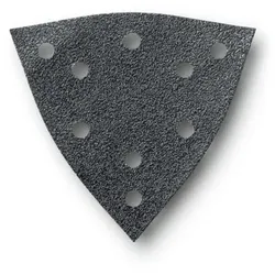 Schleifblätter, gelocht, Kantenlänge 130mm