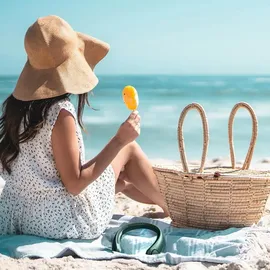 JISULIFE FA14 Mobiler Nacken-Ventilator Grün