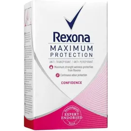 Rexona Maximum Protection Confidence Antitranspirant, Deocreme & 45.0 ml