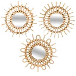 WellHome - 3er-Set Aida-Spiegel, 28 cm Durchmesser