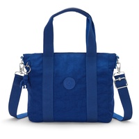 Unisex ASSENI Mini Small Tote (with Removable shoulderstrap), Deep Sky Blue