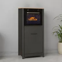 Interlink Geräteschrank Veneto 70 x 60 x 167 cm grau