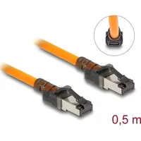 DeLock RJ45 Netzwerkkabel mit USB Type-CTM Portfinder Funktion Self