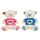 CREACIONES LLOPIS Plüschbär Love Glitzernd T-shirt Beige 90 cm - Blau