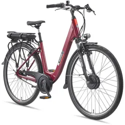 TELEFUNKEN RC845 E-City-Bike 28" weinrot