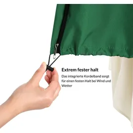 DEUBA Abdeckung Sonnenschirm 3m Polyester Grün