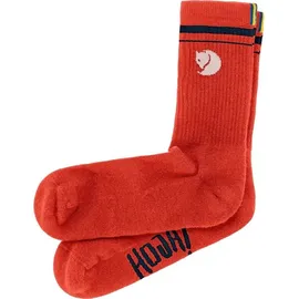 Fjällräven Hoja Socken 2 Paar Flame Orange 42-44