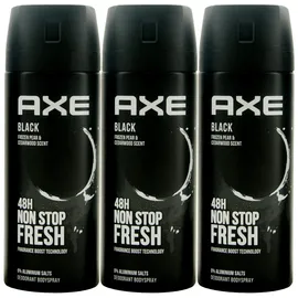 Axe Bodyspray Black 48h 150 ml