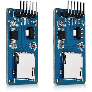 kwmobile 2X Micro SD Card Modul für Arduino und andere Microcontroller