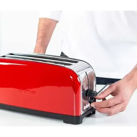 Taurus Alpatec Taurus Vintage Red Toaster - Black
