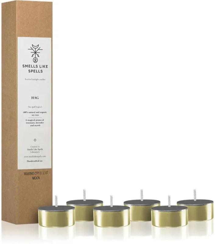 Smells Like Spells Norse Magic Hag Teelicht (purification/protection) 6 St.