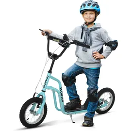 Homcom Scooter Tretroller Blau